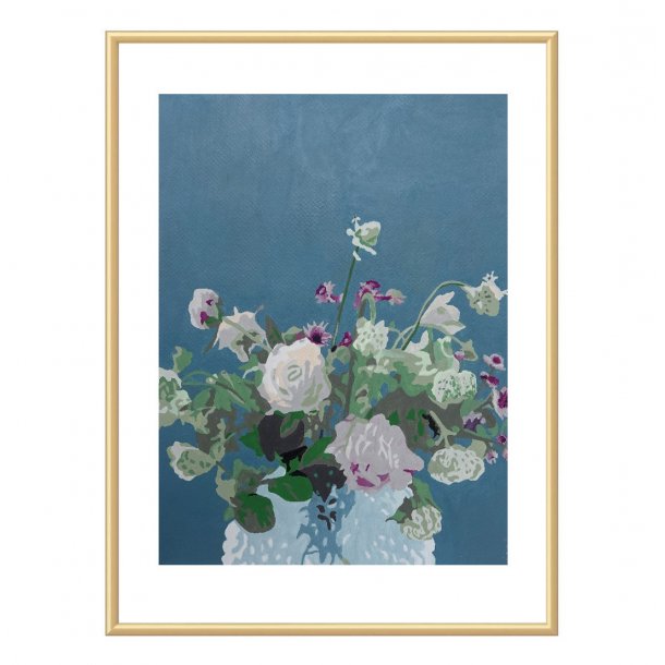 BLOMSTER I GLASVASE | ART PRINT