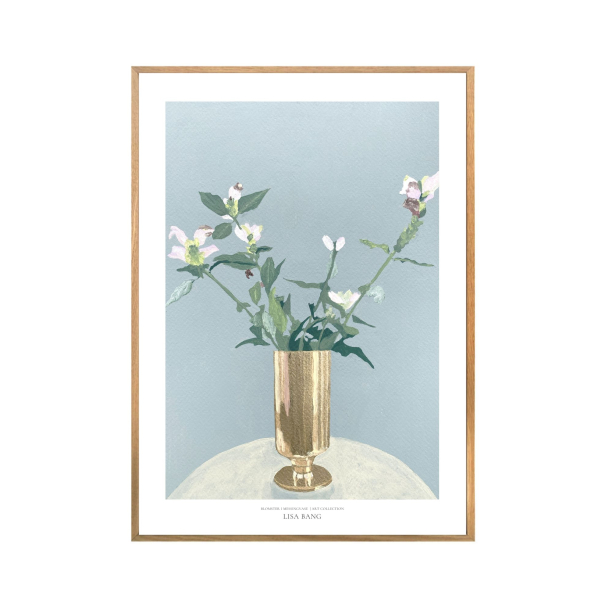 BLOMSTER I MESSINGVASE | ART COLLECTION