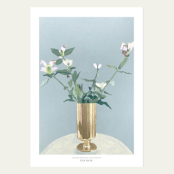 BLOMSTER I MESSINGVASE | ART COLLECTION