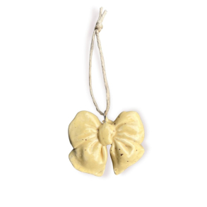 KERAMIKSLJFE - LYS GUL