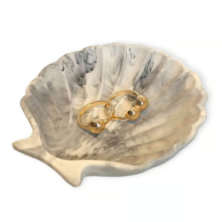 MUSLINGESKAL GR MED MARMORERING