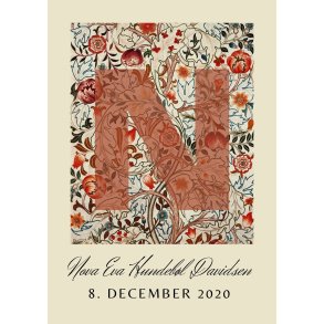 NOVA - WILLIAM MORRIS NAVNEPLAKAT 