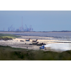 SELBUNKERE BLVAND STRAND