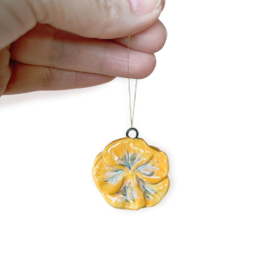 KERAMIK - STEDMODERBLOMST - VARM GUL (STOR)